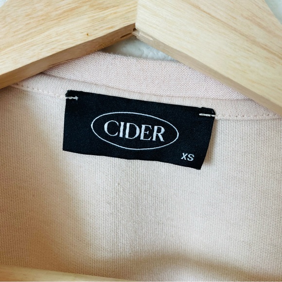 CIDER XS Free Your Mind mushroom cream tshirt - Picture 3 of 4